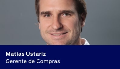 Matías Ustariz - Gerente de Compras