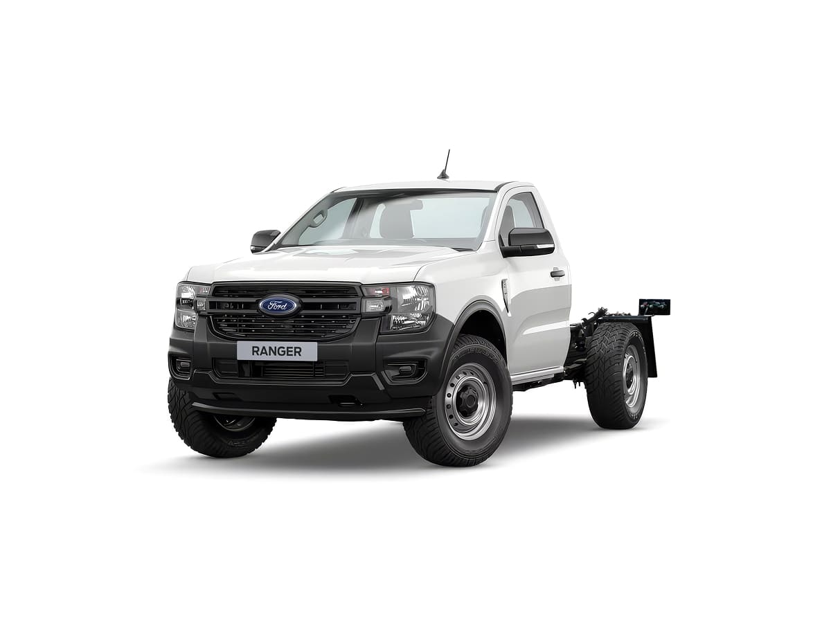 Ford Ranger Chasis 4x4: Detalle vista frontal