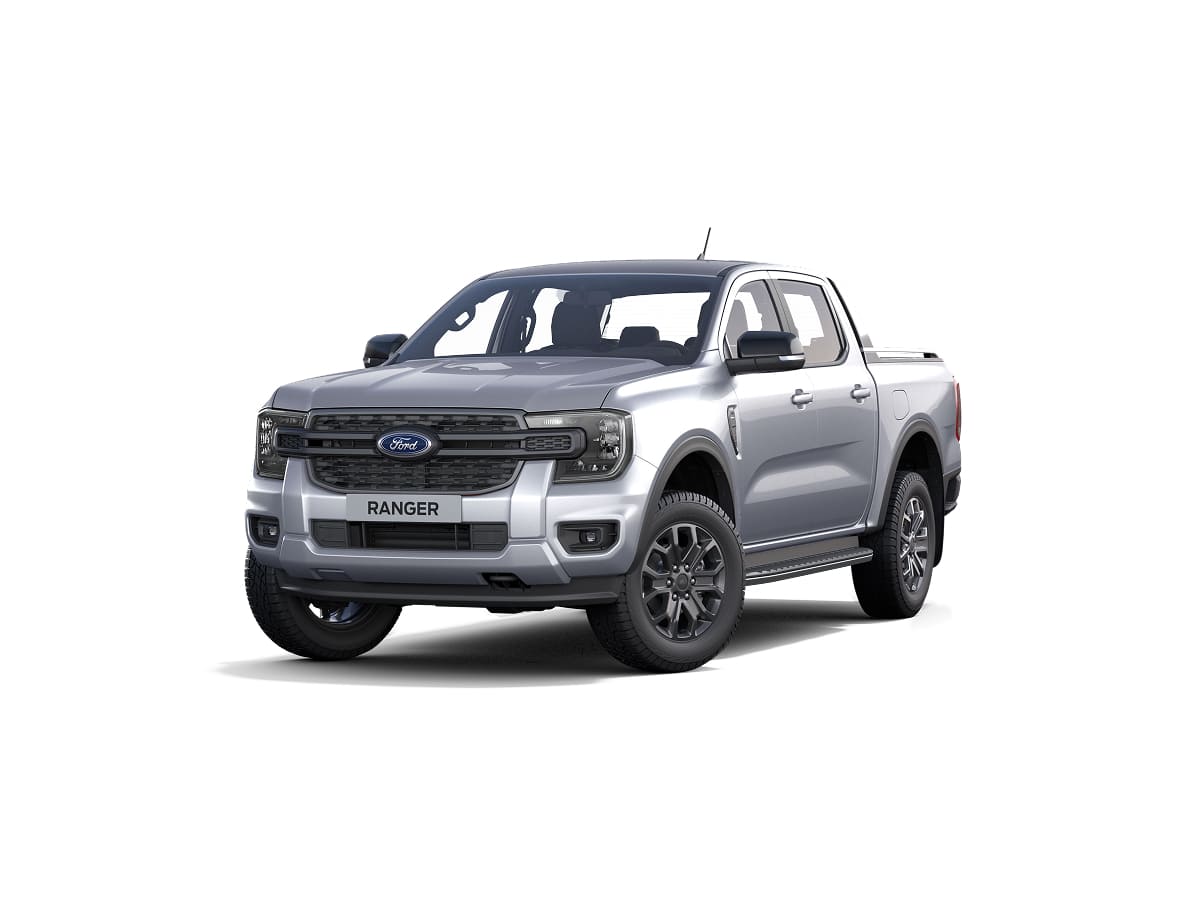 Ford Ranger Black Color Plata Metalizado