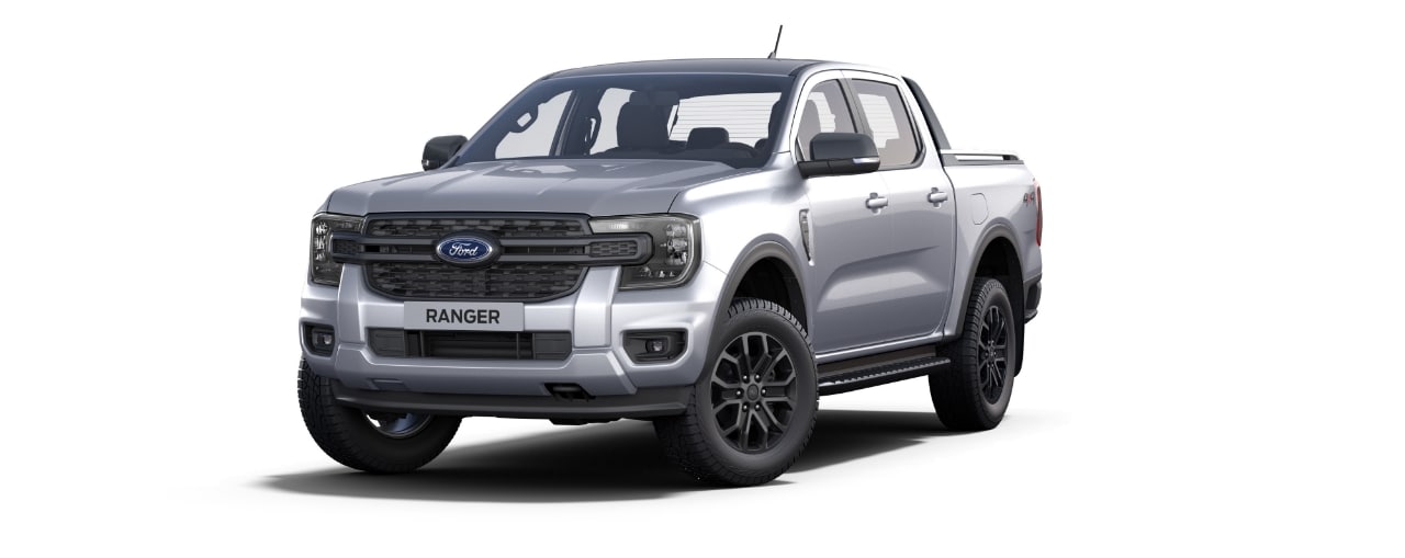 Ford Ranger Black Plata Metalizado