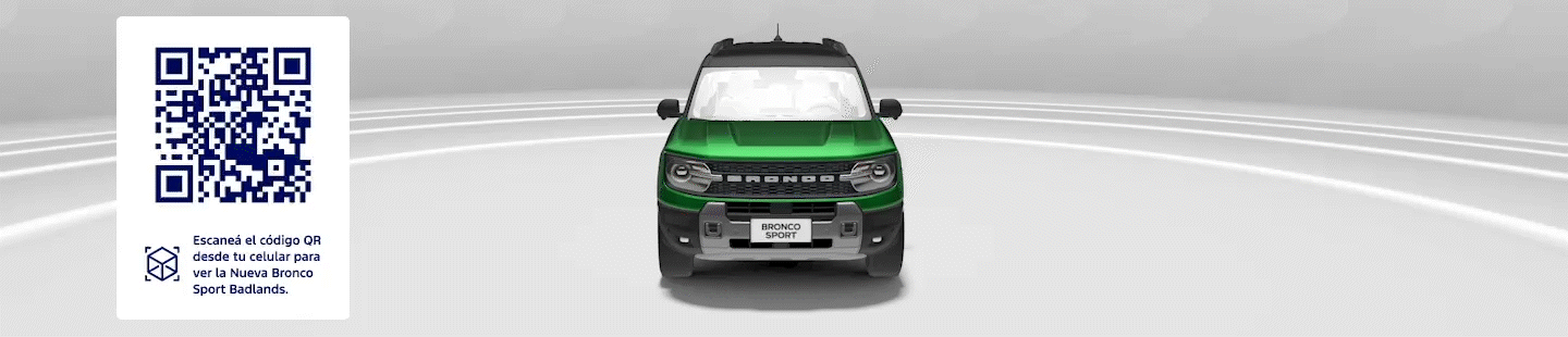 Bronco Sport, Viví la experiencia de realidad aumentada