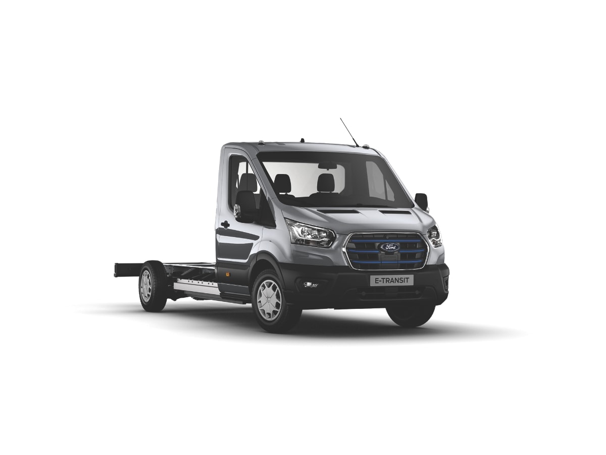 Ford E-Transit Chasis Plata Lunar