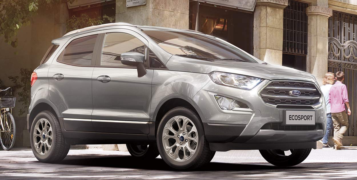 Ford EcoSport color Plata Lunar - Compartí la imagen, Descargá la imagen.