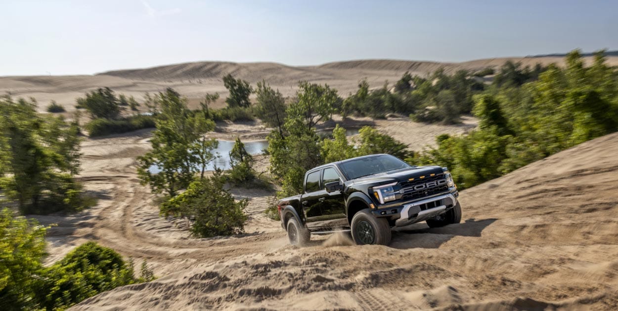Viví más aventuras a bordo de tu Ford F-150 Raptor