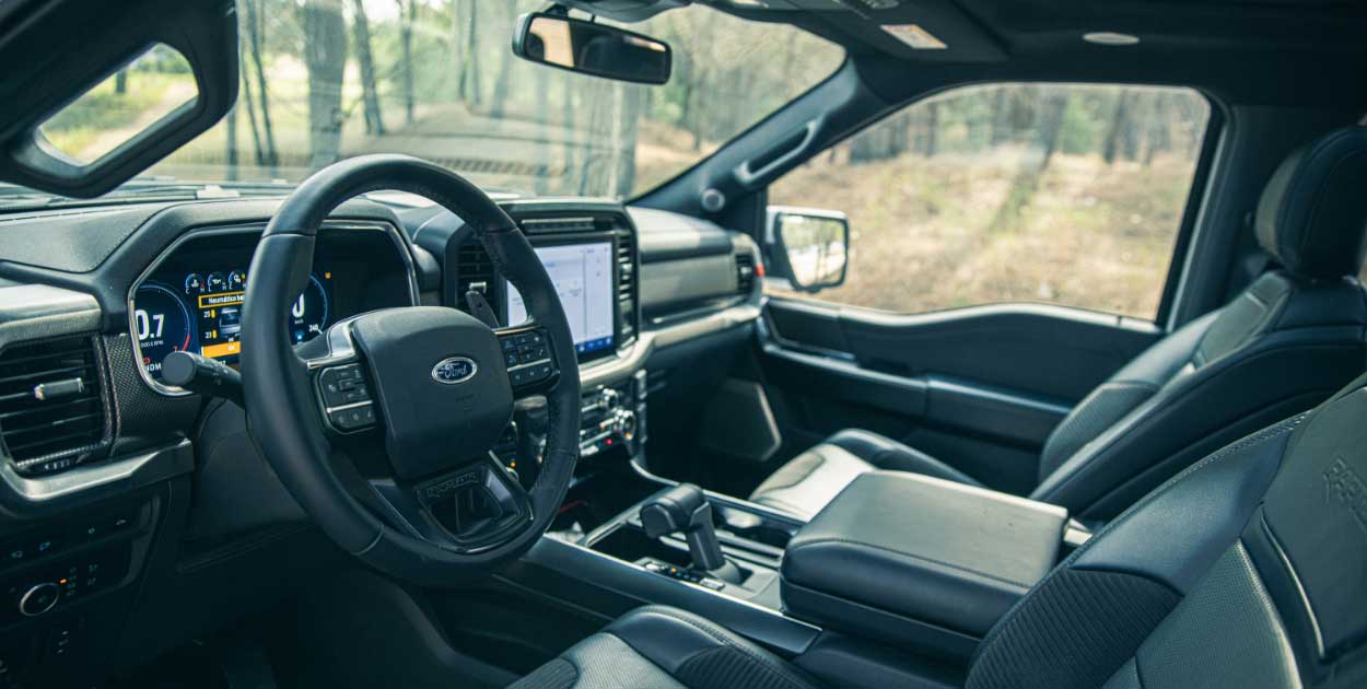 Tablero Ford F-150 Raptor