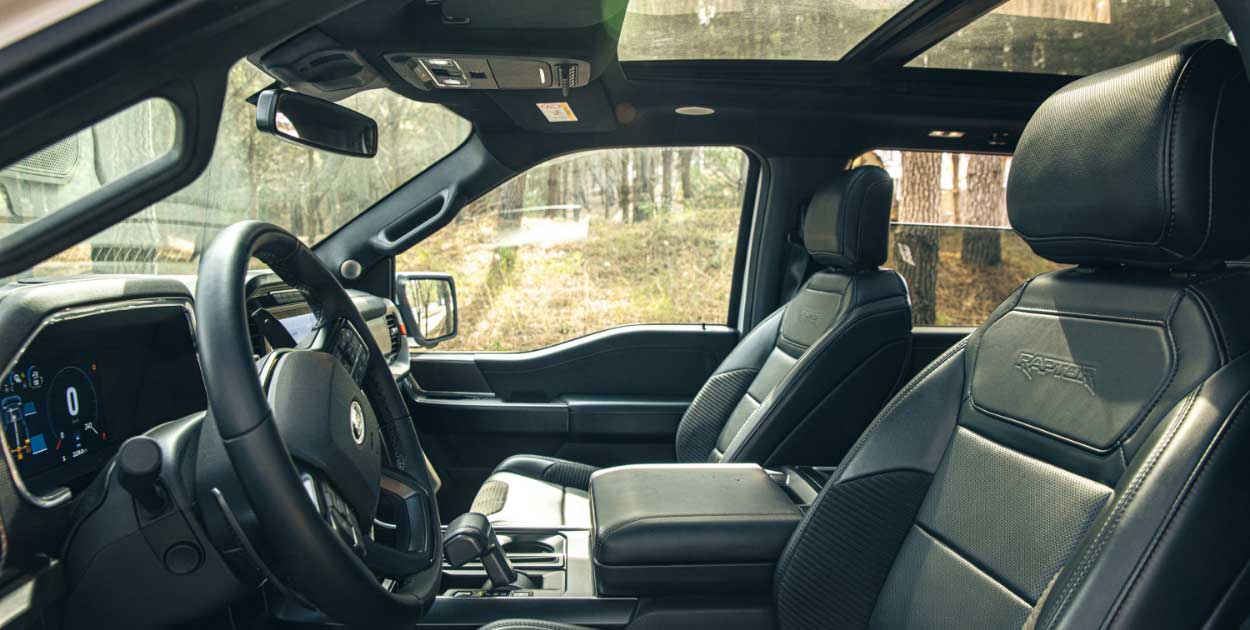 Asientos Ford F-150 Raptor