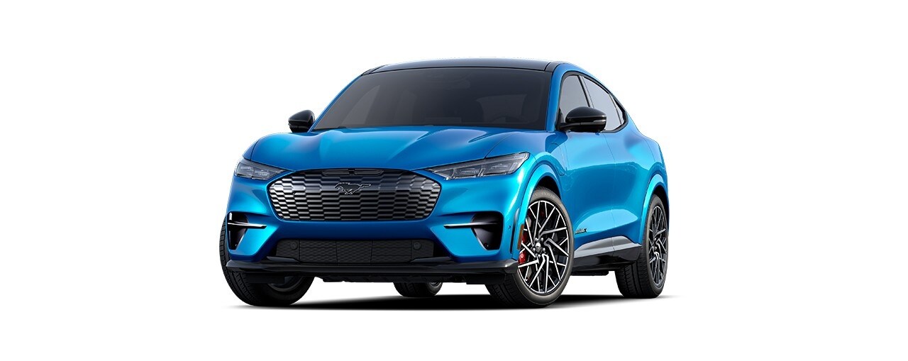 Ford Mustang Mach E Azul Eléctrico