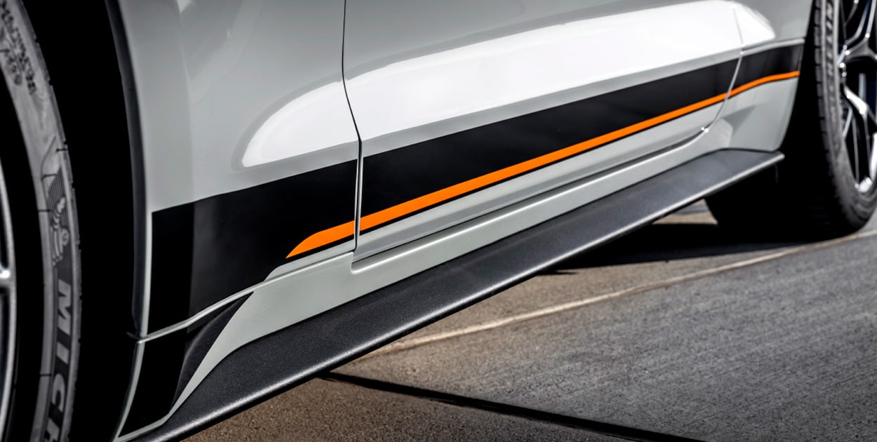 Líneas exteriores Ford Mustang Mach 1 Fighter Jet Gray