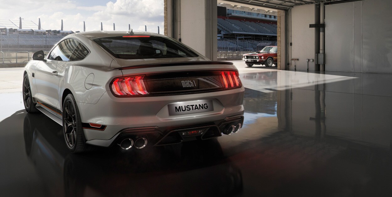 Calaveras Ford Mustang Mach 1 Fighter Jet Gray