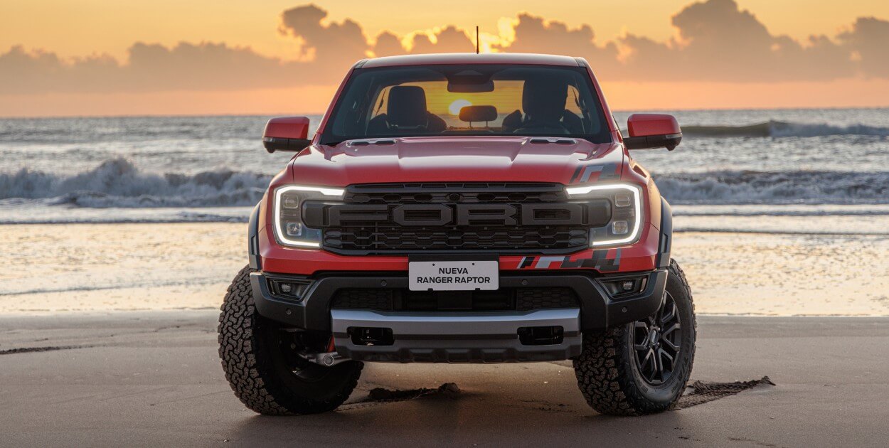 Ford Ranger Raptor parte frontal exterior - Compartí la imagen, Descargá la imagen.