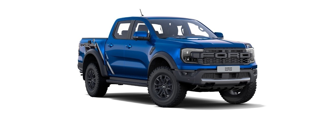 Color - Ford Ranger Raptor Azul Performance.