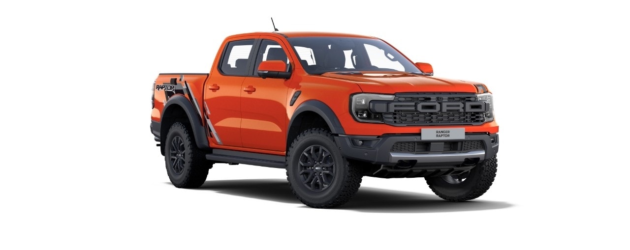 Color - Ford Ranger Raptor Naranja Metálico