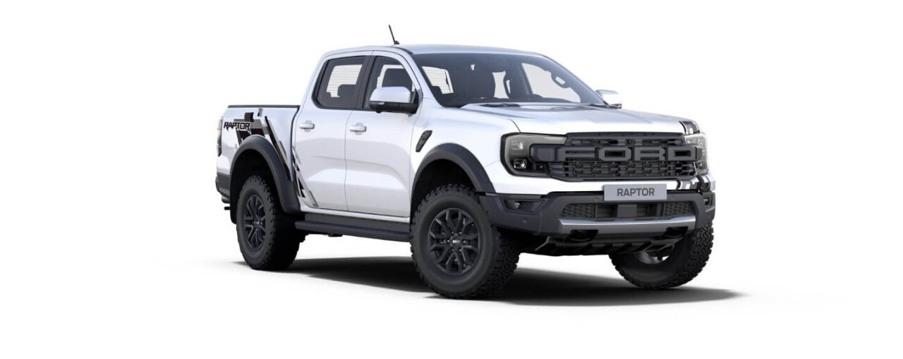 Color - Ford Ranger Raptor Blanco Ártico.