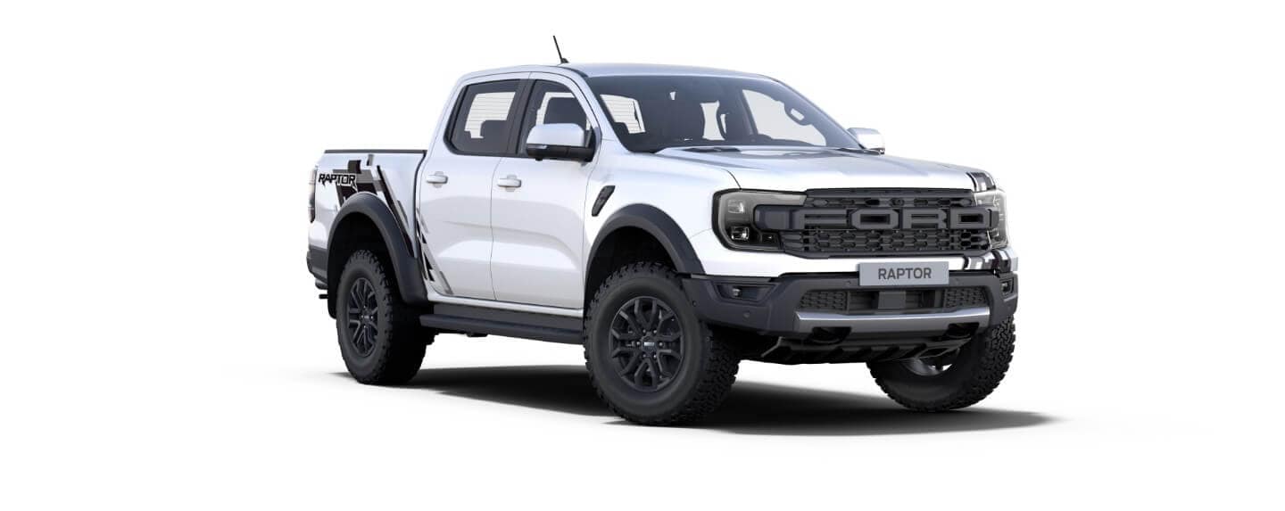 Color - Ford Ranger Raptor Blanco Ártico.