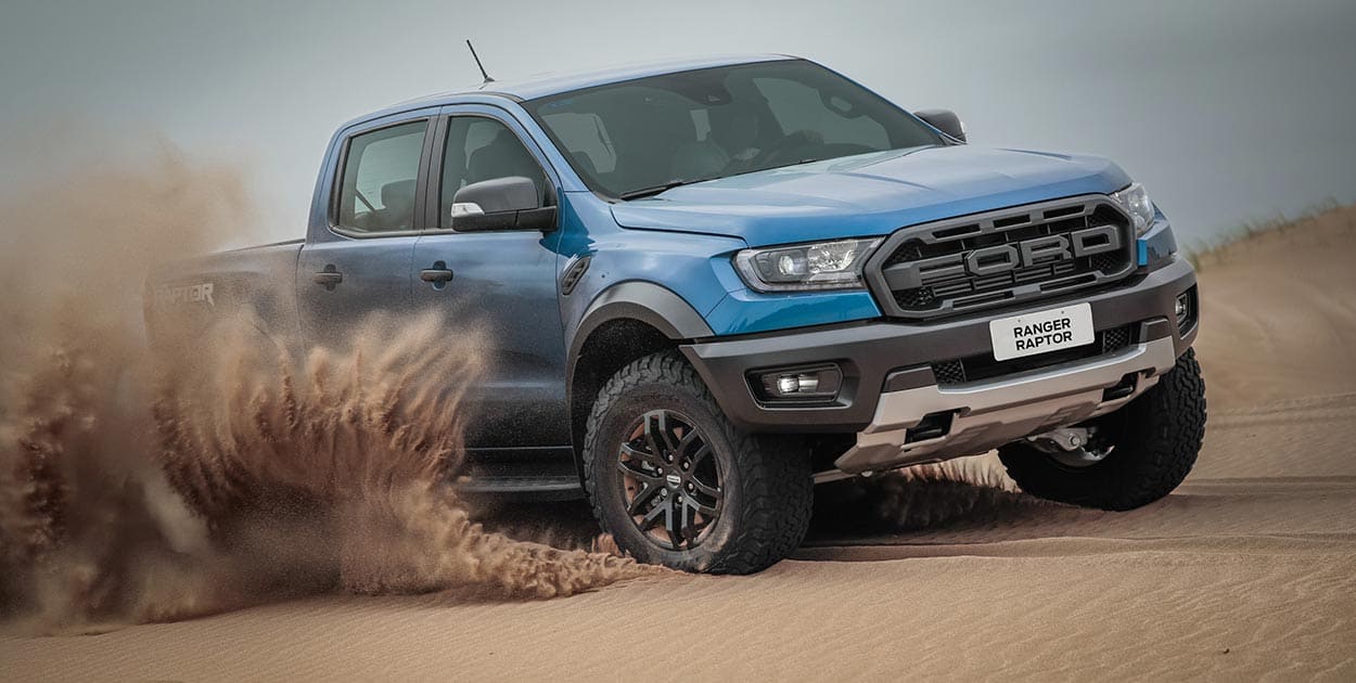 Ford Ranger Raptor parte lateral - Compartí la imagen, Descargá la imagen.