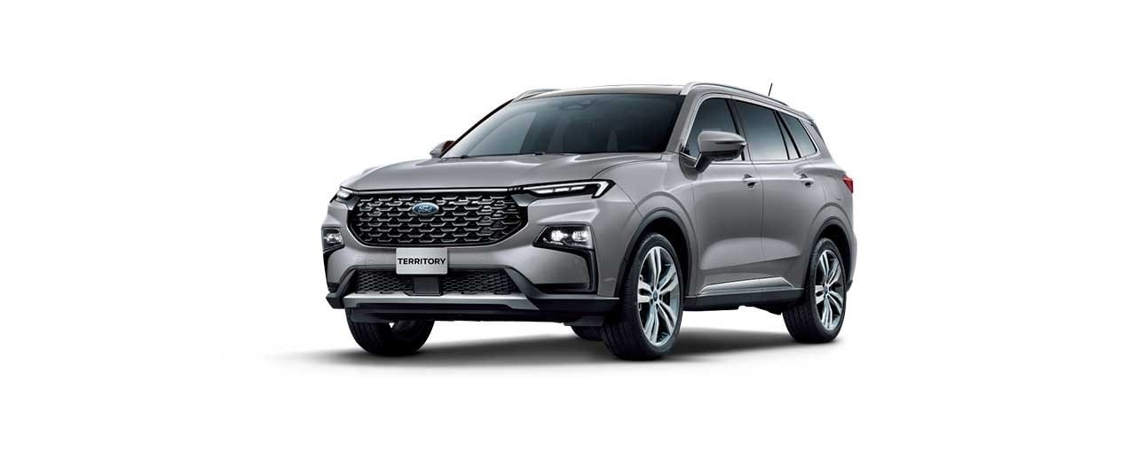 Colores - Ford Territory Titanium Gris Mercurio.