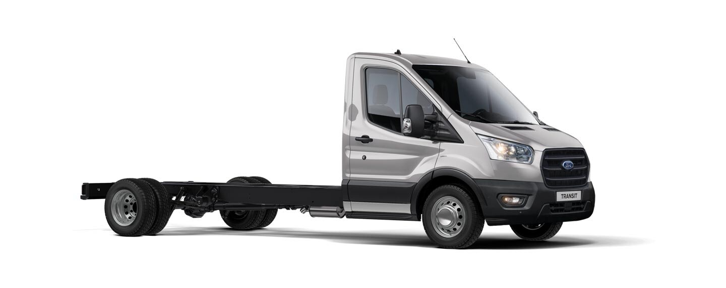 Color - Ford Transit Chasis Plata Lunar.