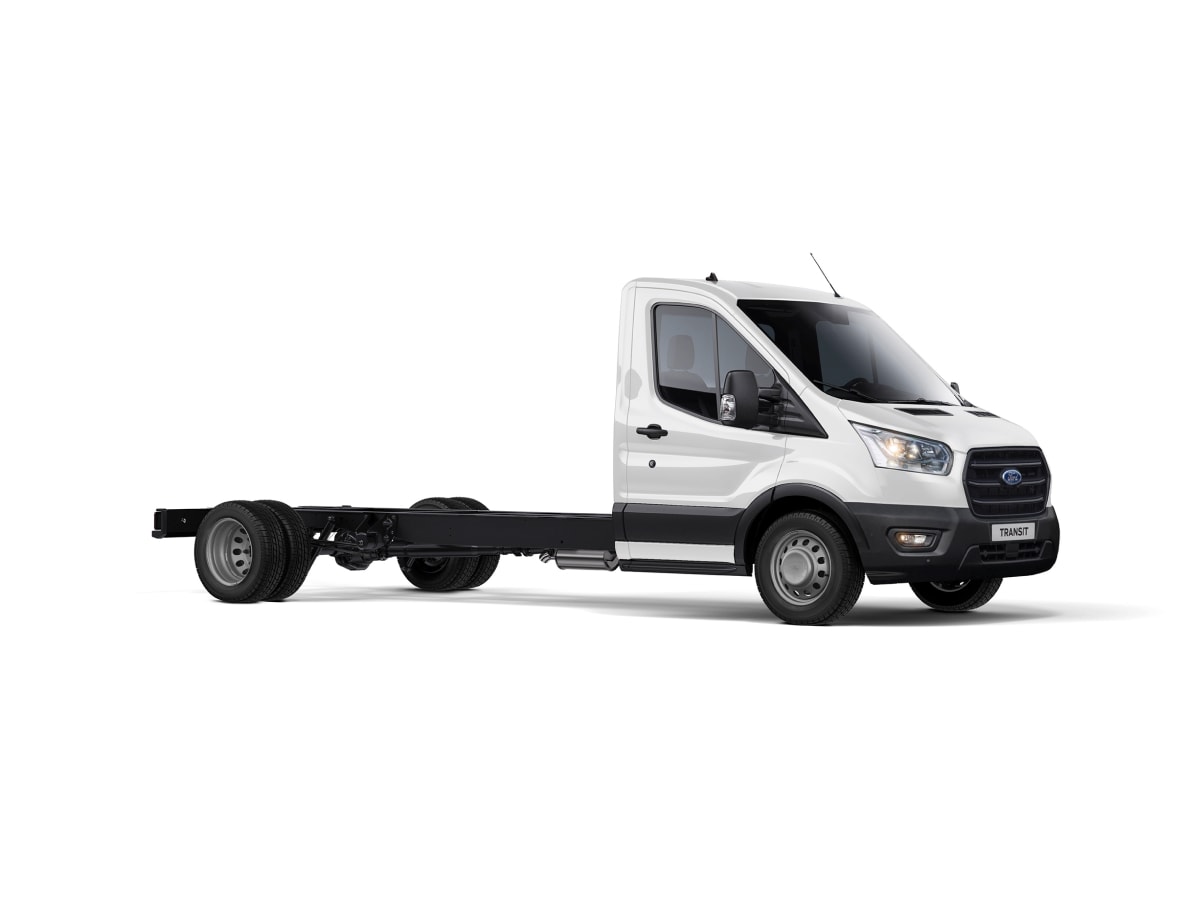 Ford Transit Chasis Blanco Oxford