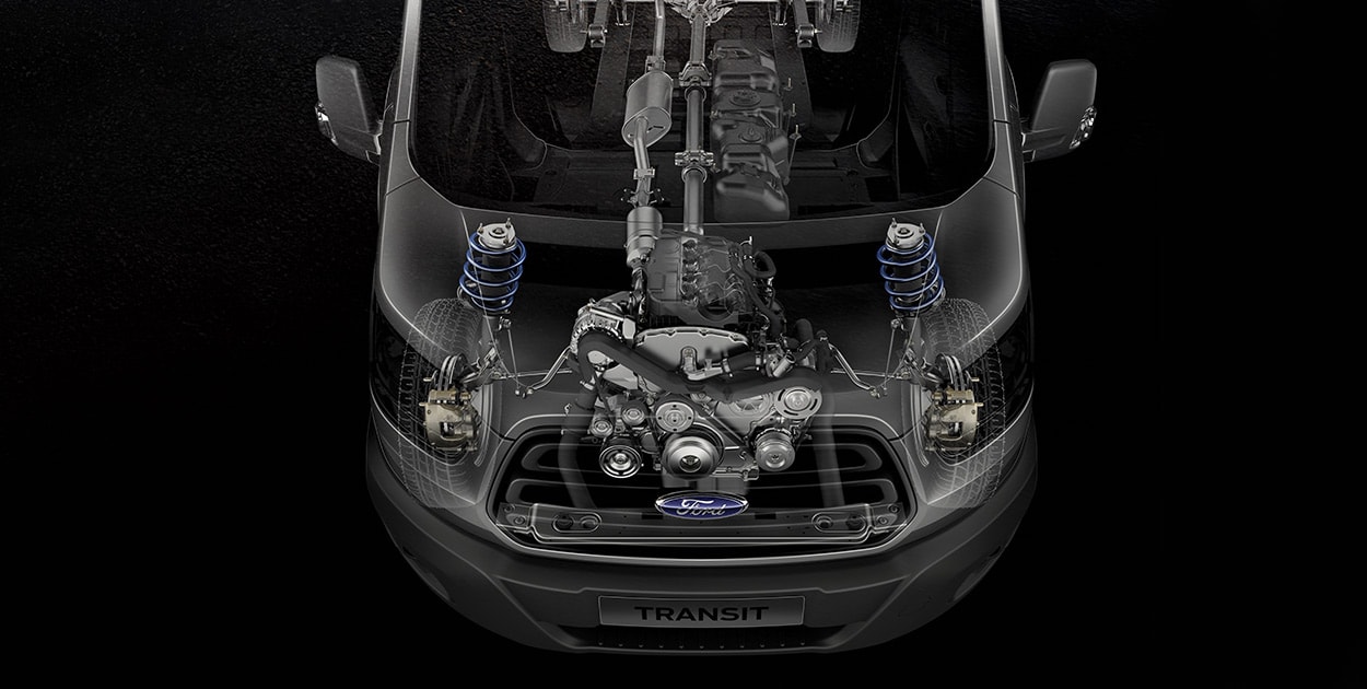 Ford Transit Chasis, Motor Panther 2,0L - Compartí la imagen, Descargá la imagen.