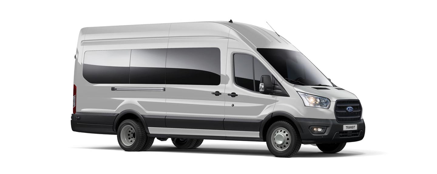 Ford Transit Minibus Plata Lunar