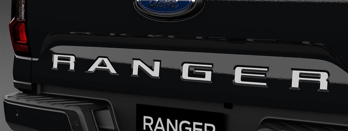 Adhesivo "RANGER" para Tapa de Caja - Plateado