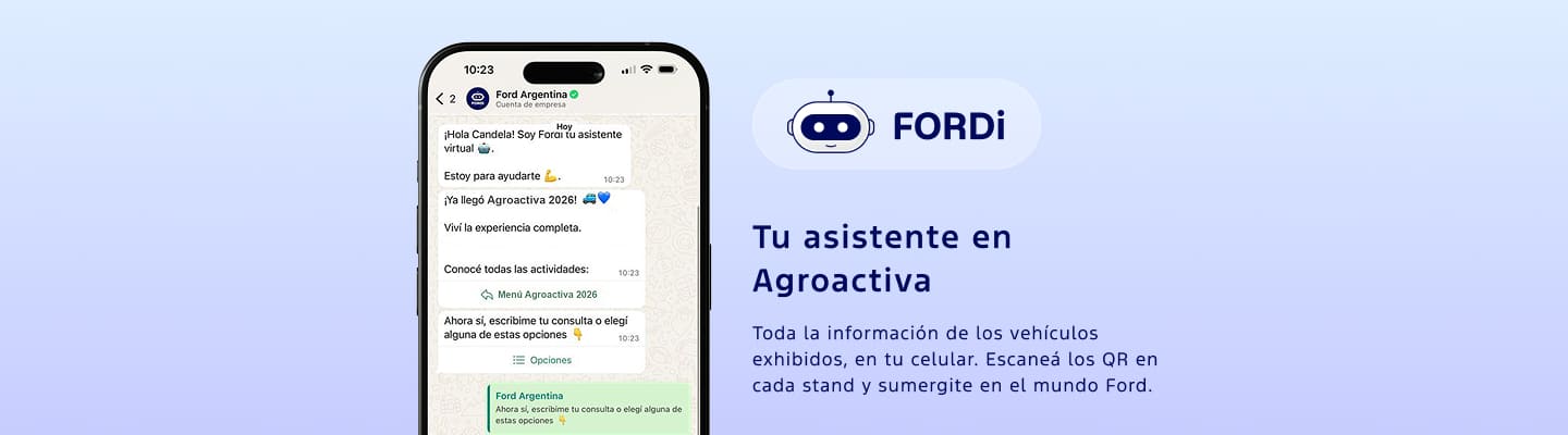 FORDi - Tu asistente en Agroactiva