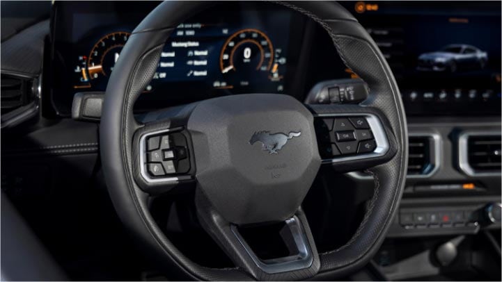 Volante con levas del nuevo Mustang GT Performance