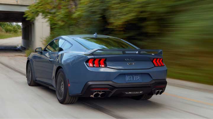 Faros traseros LED característicos del Mustang GT Performance