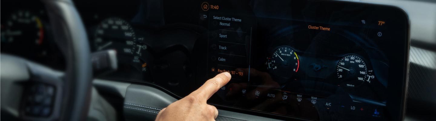 Pantalla multifunción con SYNC 4 del nuevo Mustang GT Performance