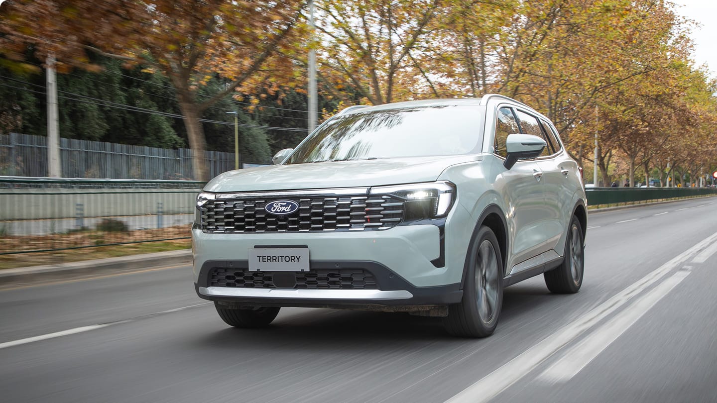 Ford Territory Titanium en la calle