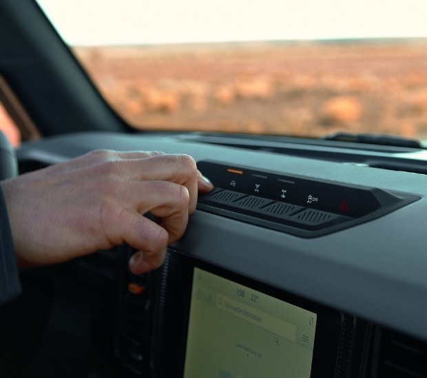 Asientos de cuero sintentico de la nueva Bronco