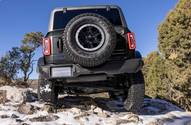 Nueva Bronco Wildtrak  con capacidad off-road