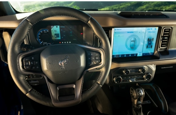 Interior nueva Bronco Wildtrak