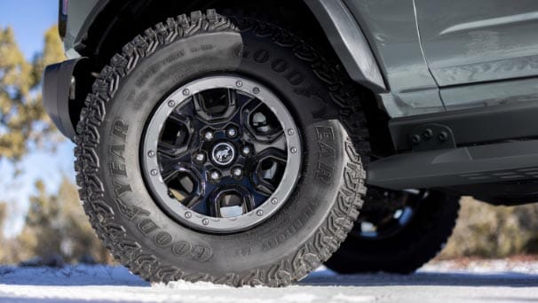 Paquete Sasquatch de la bronco para mayor robustez