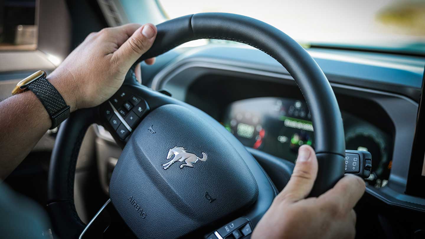 Volante de la Ford Bronco Sport