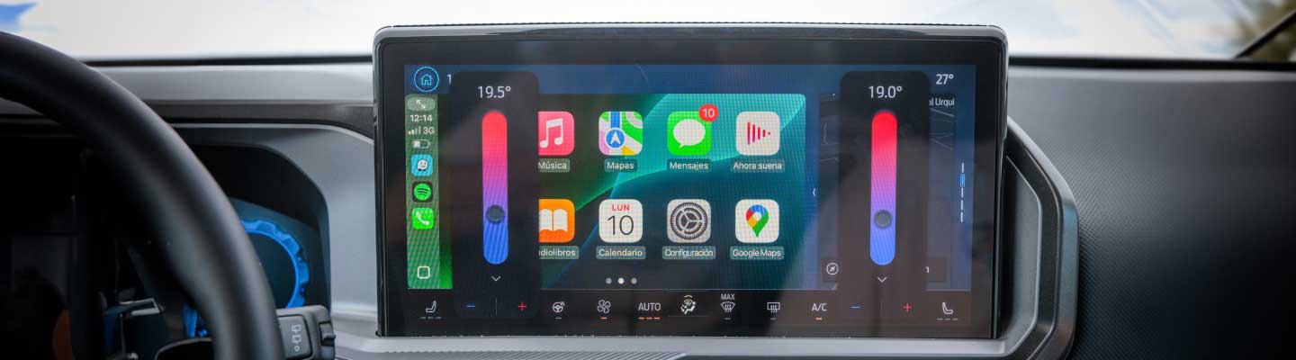 Pantalla multitáctil de 13.2" de la Ford Bronco Sport