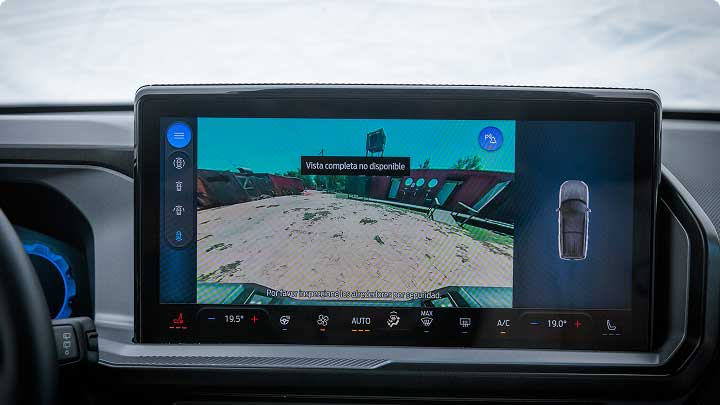Pantalla multitáctil de 13.2 pulgadas de la Bronco Sport Badlands