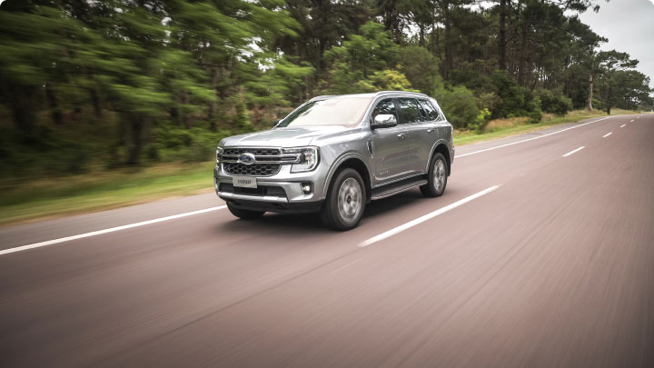 Ford Everest con diseño exterior sofisticado