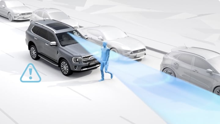 Asistencia precolisión con frenado automático de emergencia