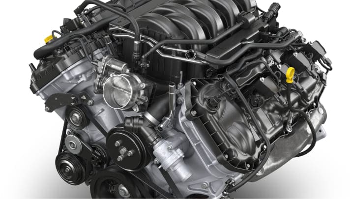 Motor 5.0L Coyote V8 de la F-150 Tremor