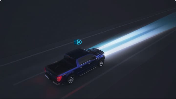 Control automático de luces altas de la F-150 Tremor