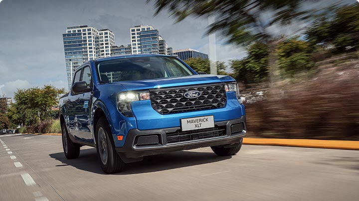 Ford Maverick con nuevo diseño en ruta