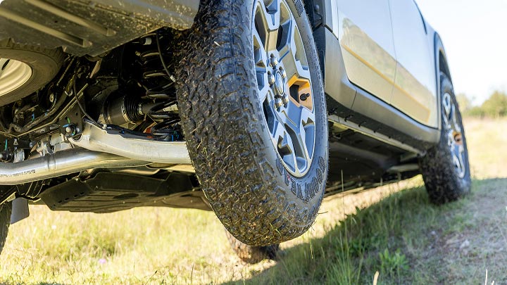 Camioneta Maverick con tracción AWD o 4WD según la versión