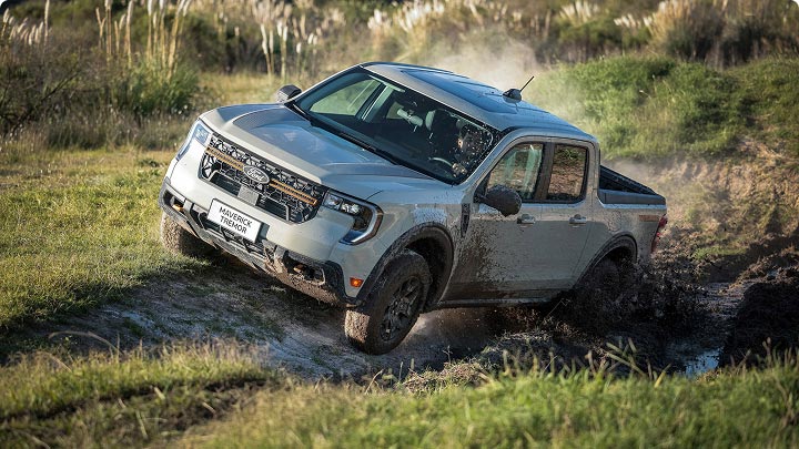 Ford Maverick Tremor con trail control