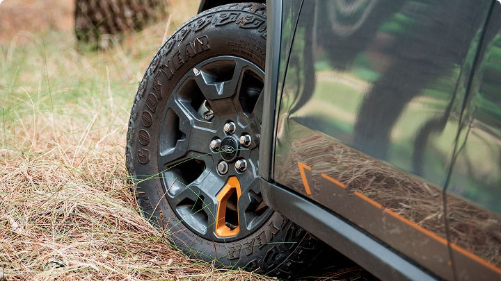 Ford Maverick Tremor con llantas de 17 pulgadas