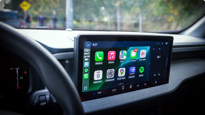 Pantalla multitáctil de 13.2 pulgadas de la Ford Maverick