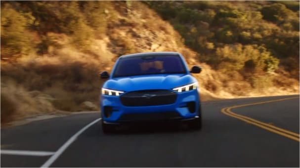 Ford Mustang Mach E en Ruta