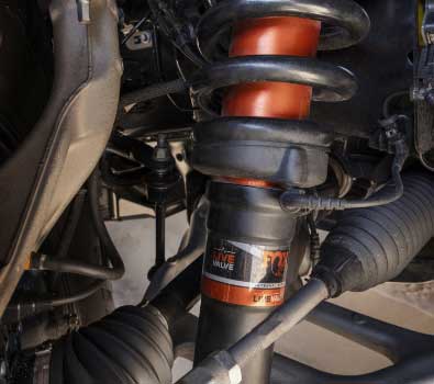 Amortiguador de la Ford F-150 Raptor