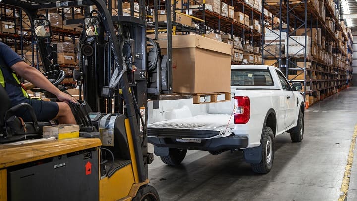 Ford Ranger Cabina Simple 4x4 capacidad de carga