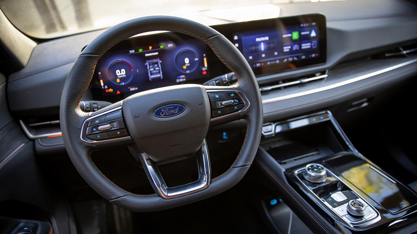 Panel de instrumentos de la Ford Territory